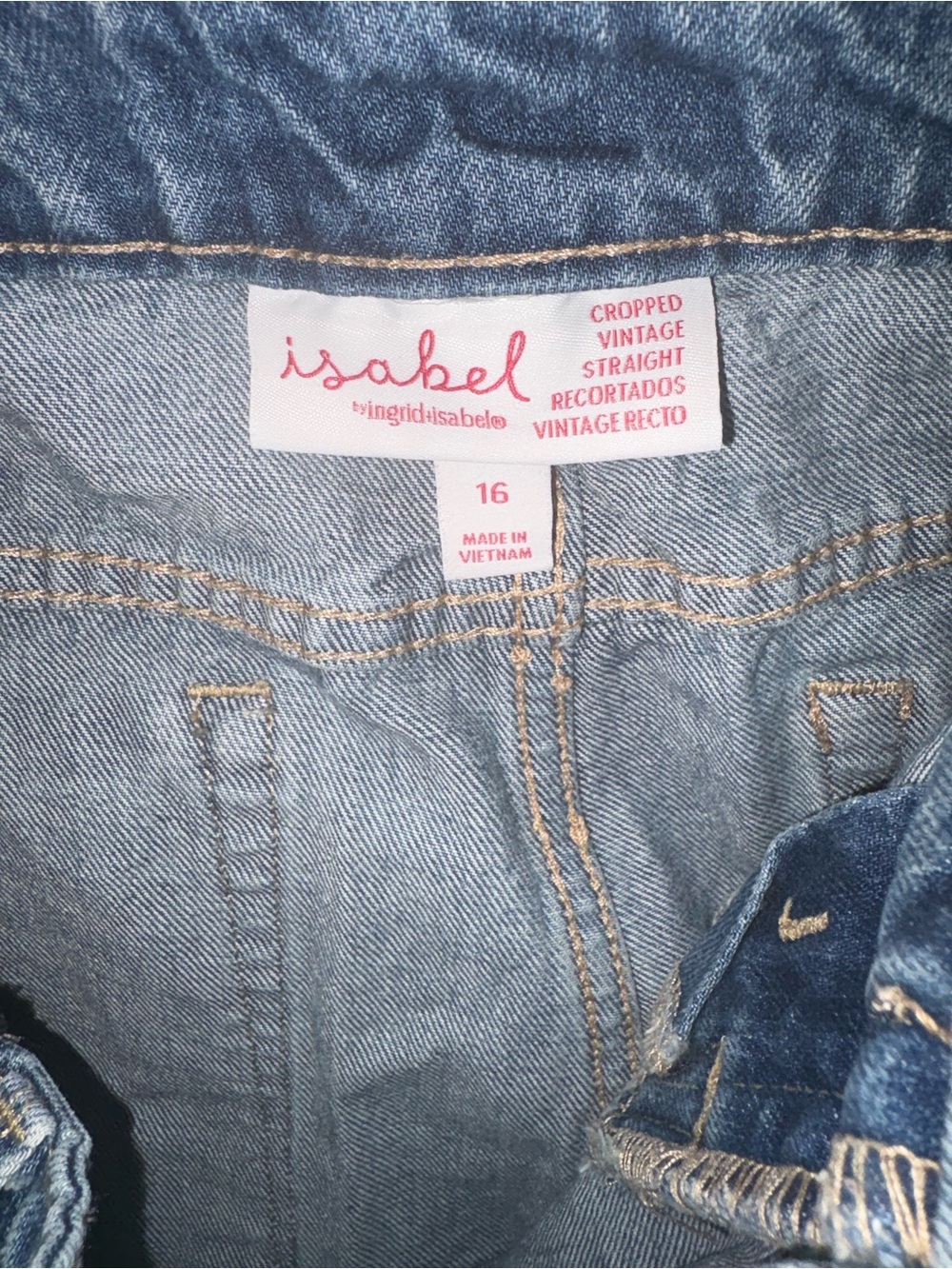 Light Blue Women's Boyfriend Jeans with Distressed Knees - Picture 3 of 10